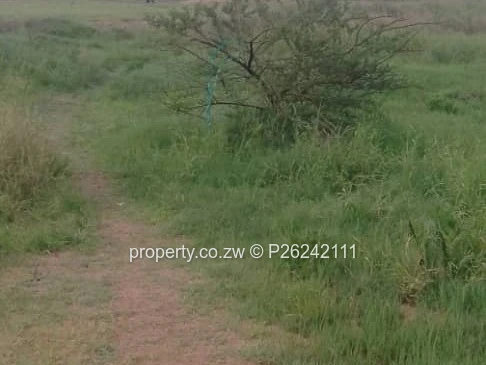 A  vacant 1500 square meter stand for sale in Hunters rest  along Masvingo road