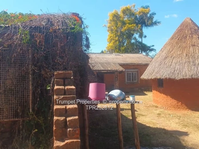 100ha Mvurwi Farm - Dam Views, Barns & Grazing