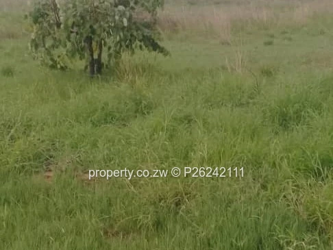 A  vacant 1500 square meter stand for sale in Hunters rest  along Masvingo road