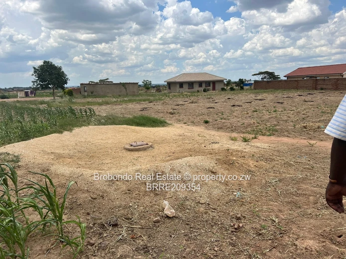 Norton Darwendale views vacant stand.  (Sole Mandate)