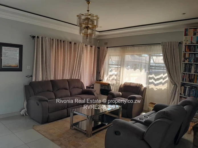 Modern 3-Bed Cluster Waterfalls Harare South — Borehole