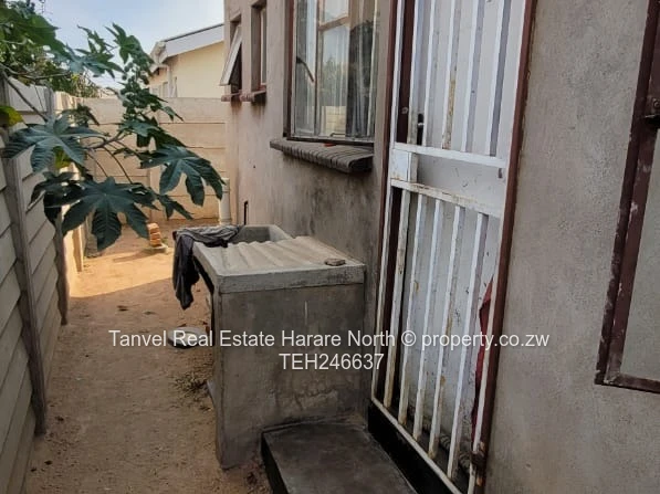 Budiriro Cabs House For Sale. 3 beds with bics (not complete). Toilet with shower. Skimmed inside