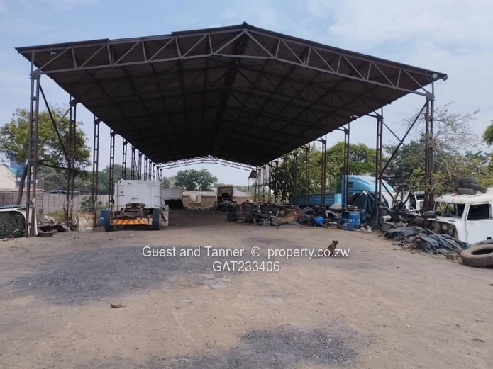 6827sqm Industrial Stand with Workshop for Sale in Tilcor Chitungwiza – Walled & Ready to Develop