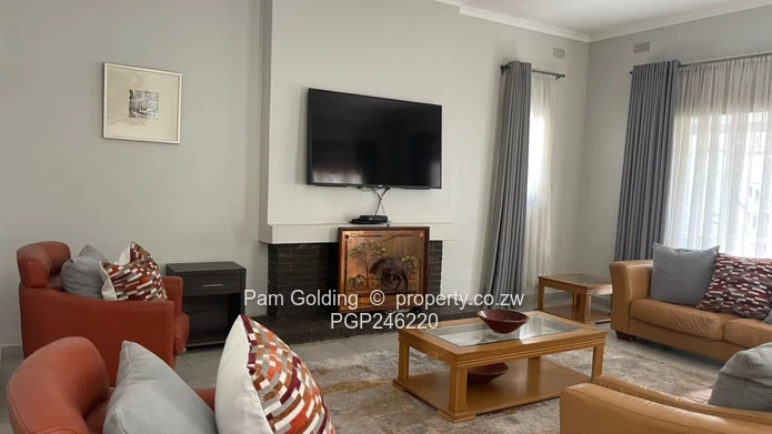 Fully Furnished Home To Rent In Borrowdale (Sole Mandate)