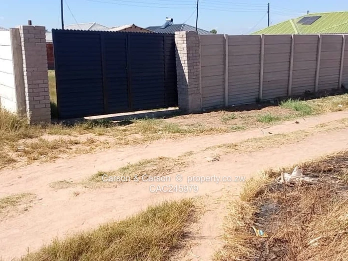 Secure Walled 450m² Stand with Gate on Gravel Road, Chitungwiza