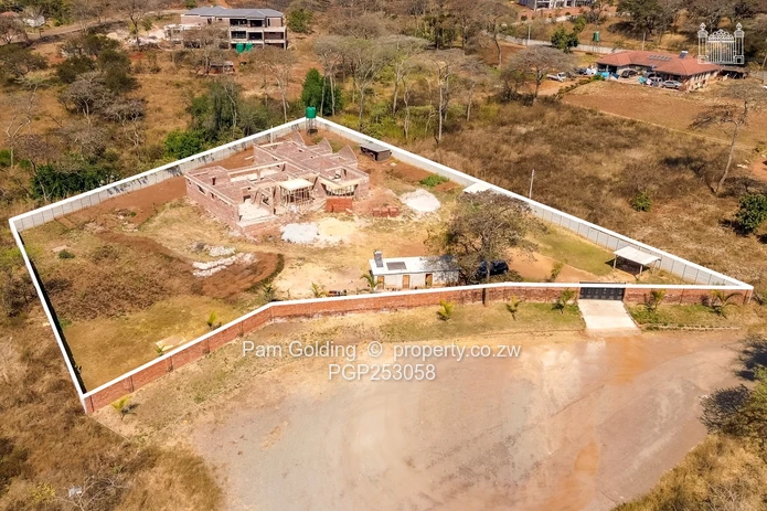 Incomplete 4-bed House with a Good Borehole (Sole Mandate)