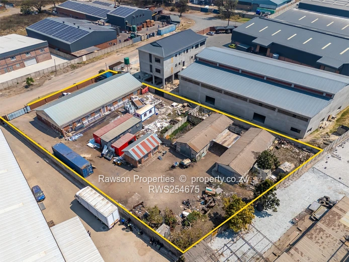 Msasa Industrial Site — 2,798m² Land, 600m² Warehouse