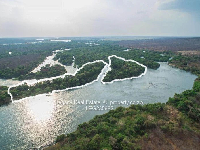 A Once-in-a-Generation Zambezi Riverfront Opportunity,Two Private Islands & a Prime Mainland Estate 
