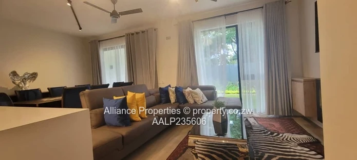 Premium Living: Modern 3-Bed (MES) Rental with Solar Backup in Secure Borrowdale Jacaranda Heights