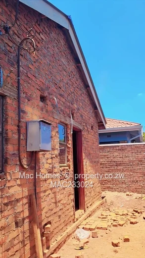 Kuwadzana 7 incomplete house for sale 