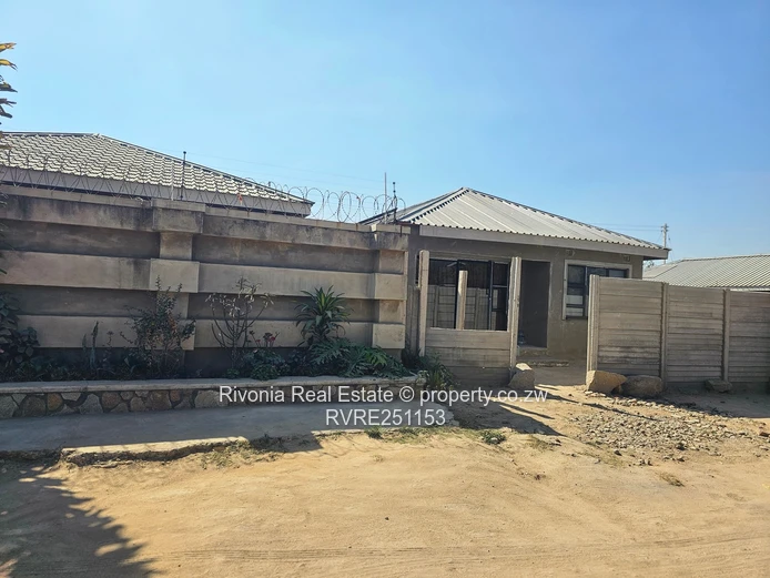 Partly Finished 4-Bed Home in Southlea Park with Borehole