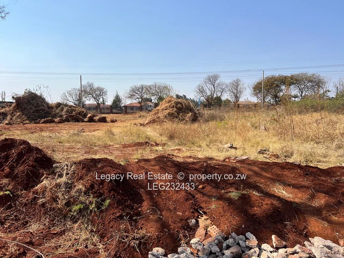 Fully Serviced Residential Land for Sale in Harare West