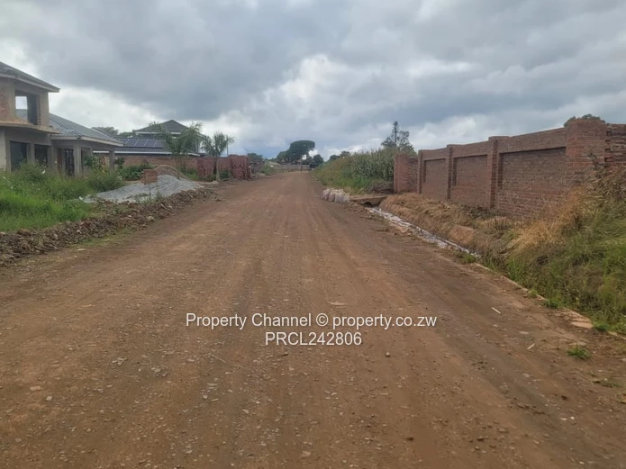 Prime 1000sqm Stand for Sale in Sandton (Diamond Park), Harare