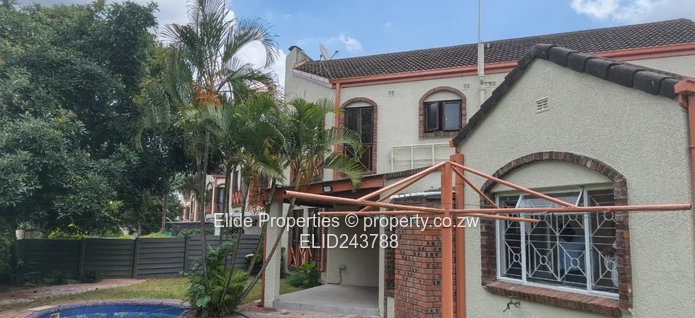 To let 3 Bedroomed Newlands Villa,  Harare.   (Sole Mandate)