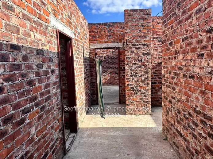 Unfinished 5-Bed Brick Shell on 1,400m² in Rockview, Harare East