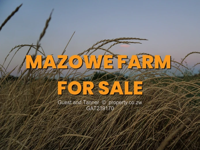 CHINTON GOLDEN GARDENS PBC - Prime 110 Ha Agro Residential Estate for Sale in Mazoe with Title Deed