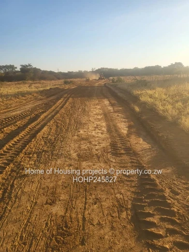 1200 m² Stand Kwekwe — Cleared Plot with Access Road