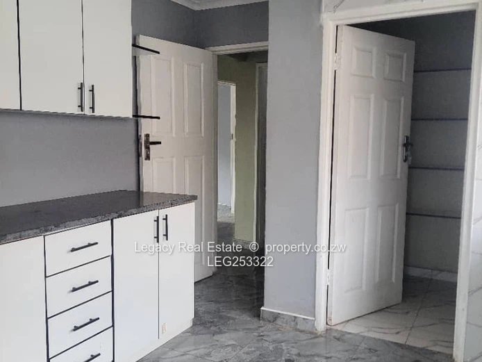 Tiled 3-Bed Mufakose Home - Verandah & Fitted Kitchen