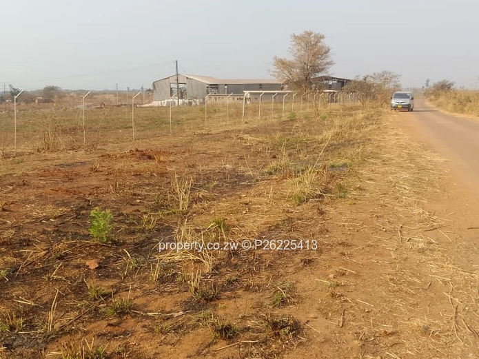  1.1762 hactare lndustrial stand located next to a limestone plant Glendale-Bindura highway