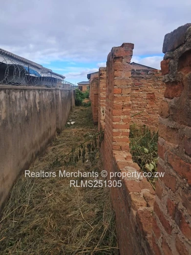 Chinhoyi Rusununguko Incomplete House For Sale