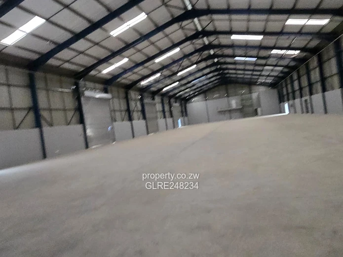 2,000 sqm Warehouse/Factory on 2,600 sqm Land in Madokero, Borehole