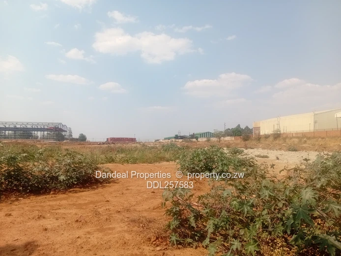 2000 m² Red-Earth Commercial/Industrial Plot — Mt Hampden, Harare West