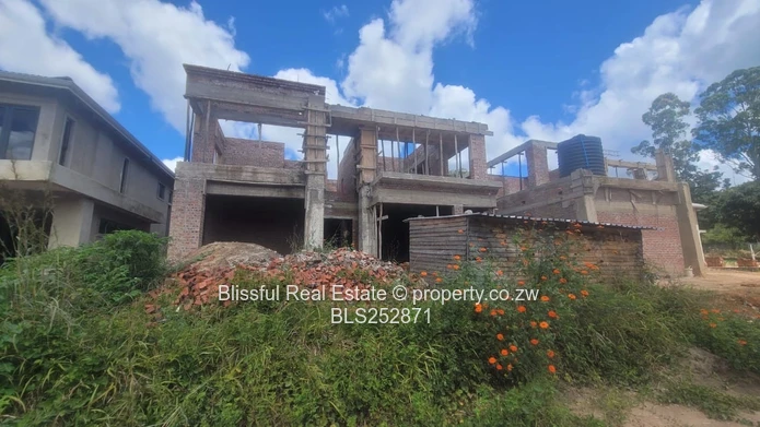 an incomplete 5 bedroom house for sale in carrick creagh