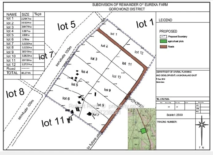 Prime Land in Ruwa Goromonzi (4.136 Hectares)