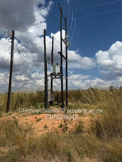 500m² Stand with Power & Road Access — Chinhoyi