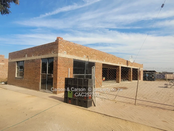 A single storey commercial building strategically lacated in the heart of Mabvuku