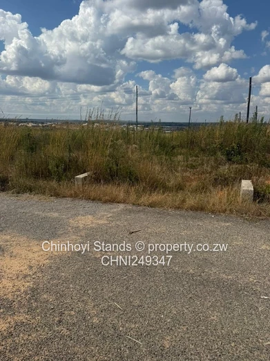400m² Stand in Chinhoyi — Power, Tarred Road Frontage
