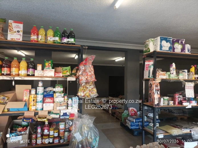 500 m² Retail Shop on 1000 m² Plot—Borehole, Budiriro (Sole Mandate)