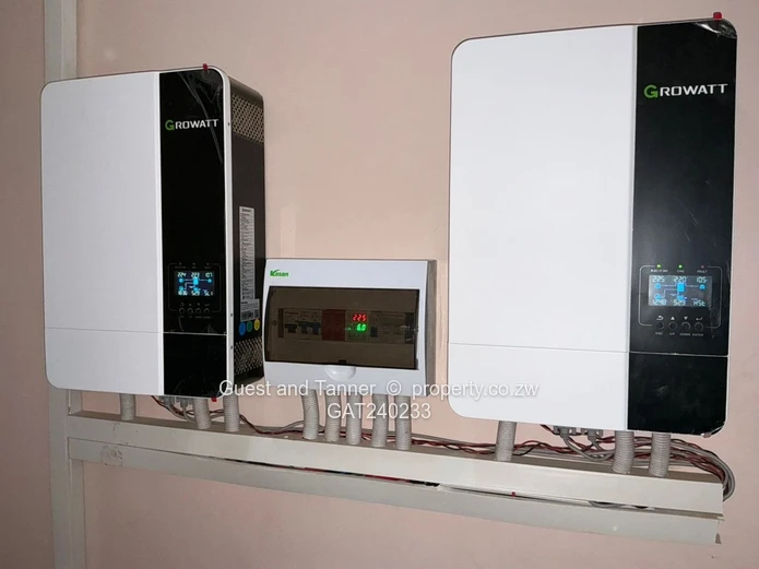 CHITUNGWIZA RIVERSIDE LOW DENSITY - Spacious Double Storey Home with 4 Solar Powered Modern Cottages