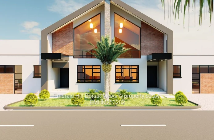 Emerald Hill (Harare West): 2-Bed Townhouse w/ Borehole