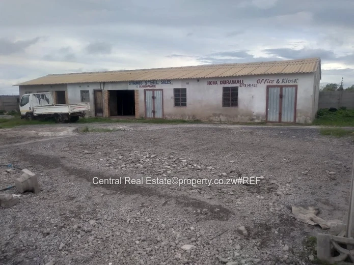 1500 sqm Mkoba Warehouse/Factory on Fenced Compound