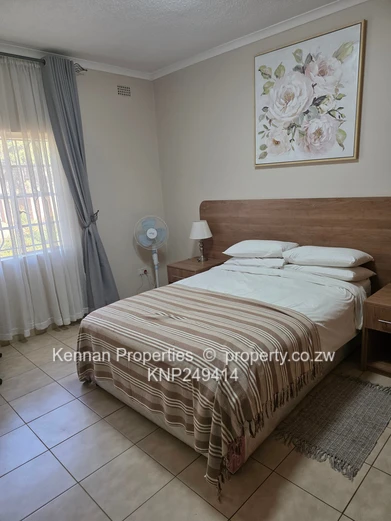Sunlit 2-Bed Borrowdale Flat with Borehole & Garden (Sole Mandate)