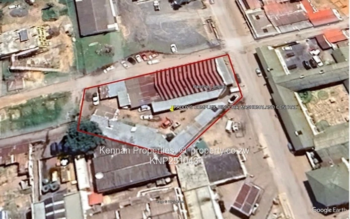 Various commercial shops in busy Bindura CBD area 