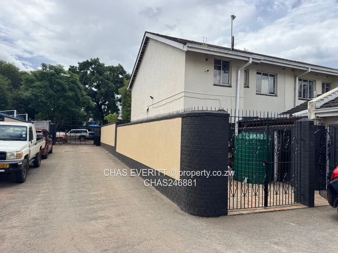  Gated 3-Bed Garden Flat with Borehole for sale $230k