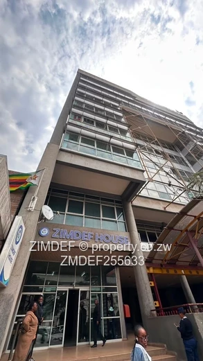  CBD Office in Zimdef House - Secure, AC, Safe Parking Space 