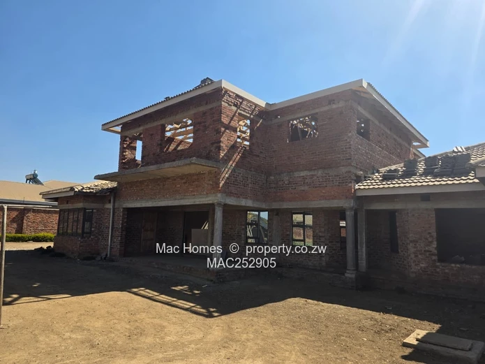 Finish To Own Taste- Incomplete Double-Storey House For Sale