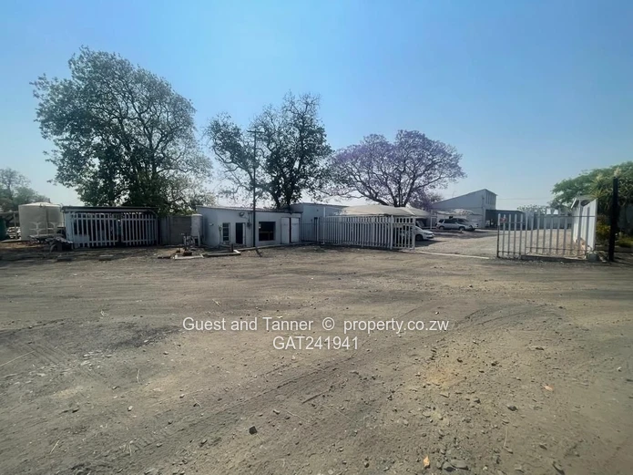 Bulawayo Donnington Fuel Depot with Executive Offices and Rail Infrastructure