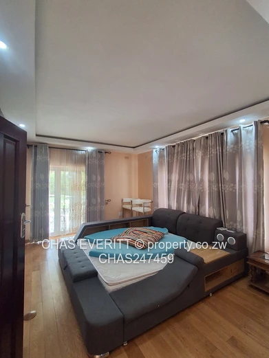 5 Bed Fully Furnished Double Storey House to Rent in Borrowdale Brooke
