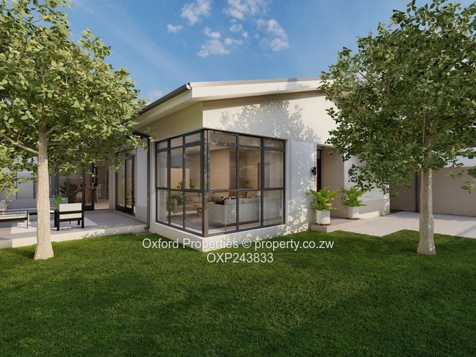 500m² Gated Stand in Modern Borrowdale Estate