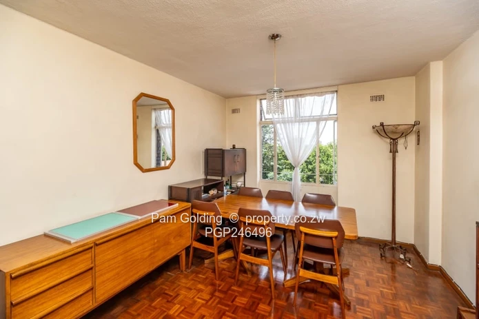 Flat overlooking golf course