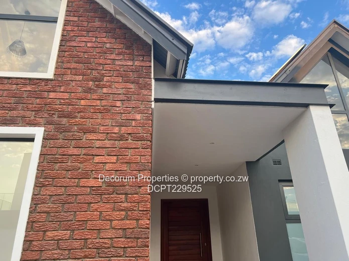 Spacious 4-Bedroom Double- storey Home with Borehole in Borrowdale for Rent!