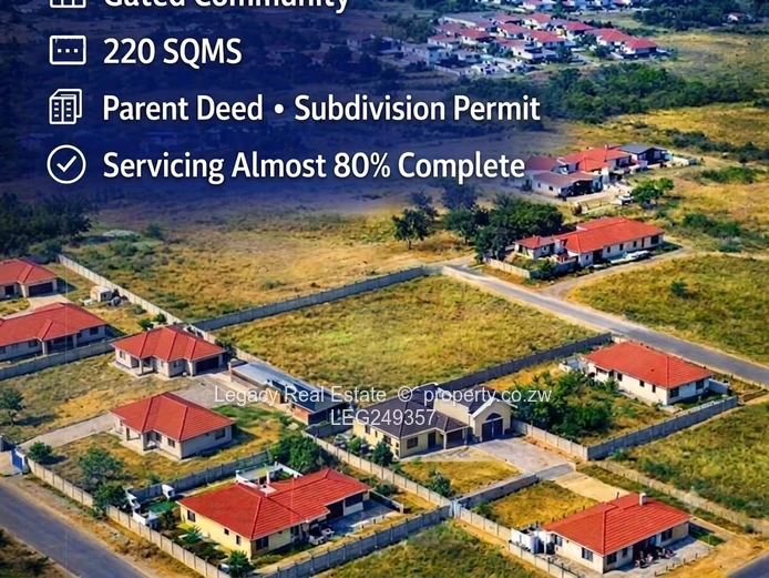 200m² Stand in Gated Spitzkop Community — US$12,000