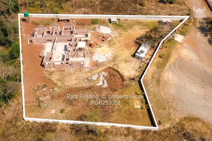 Incomplete 4-bed House with a Good Borehole (Sole Mandate)