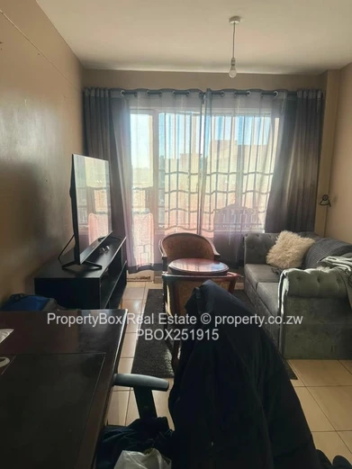 Moffat Heights 1 bed flat for sale in 5th floor located corner Baines and Leopold Takawira! 