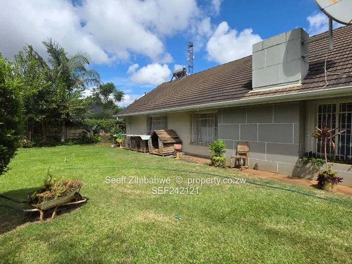 Eastlea 4-Bed Home with Lush Garden & Borehole
