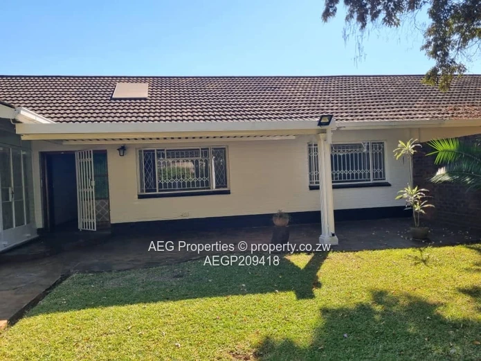 Partly Furnished 3-Bed Garden Flat with Pool in Borrowdale, Harare North